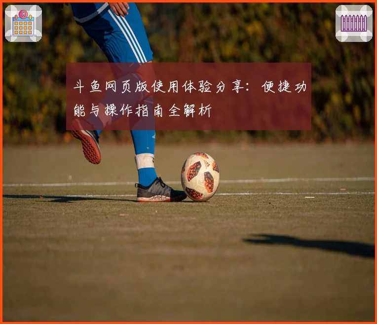 斗鱼网页版使用体验分享：便捷功能与操作指南全解析